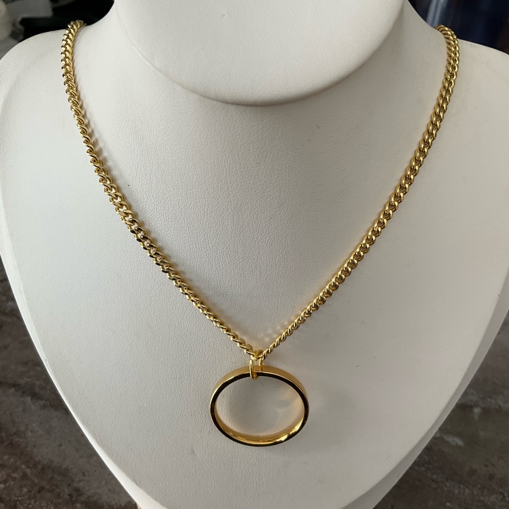 Gold Tone Evry Necklace